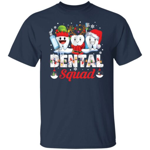 Teeth Christmas Dental Squad shirt $19.95