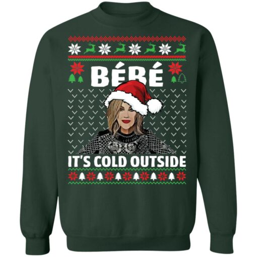 Moira Rose bebe it's cold outside Christmas sweater $19.95 redirect11162021001122 8