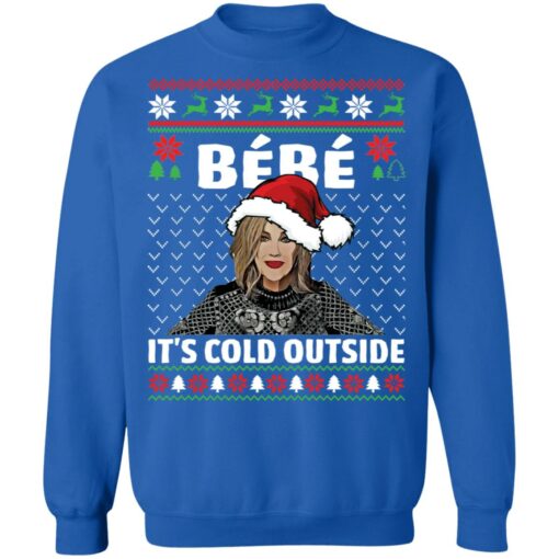 Moira Rose bebe it's cold outside Christmas sweater $19.95 redirect11162021001122 9