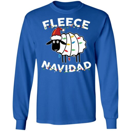 Sheep fleece Navidad Christmas sweatshirt $19.95