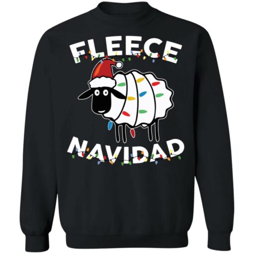 Sheep fleece Navidad Christmas sweatshirt