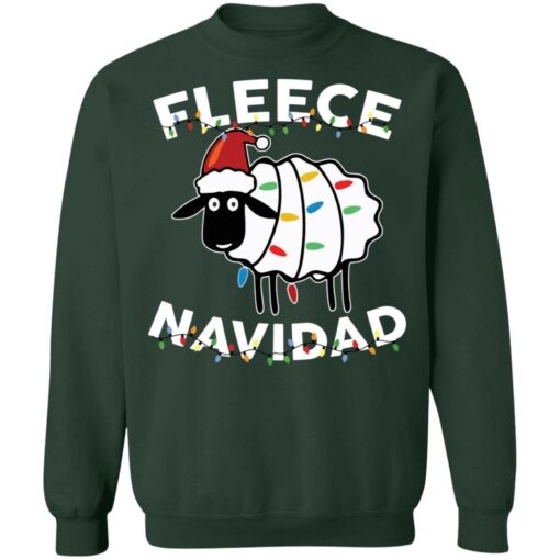 Sheep fleece Navidad Christmas sweatshirt $19.95