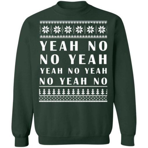 Yeah no no yeah Christmas sweater $19.95