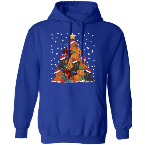 Dachshund Christmas tree sweater $19.95