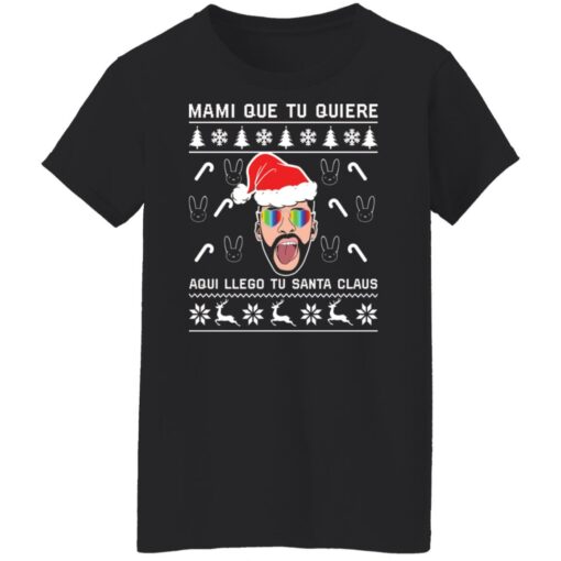 Bad Bunny mami que tu quiere Christmas sweater $19.95 redirect11182021091114 6