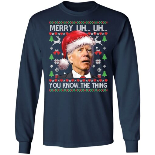 Merry Uh Uh you know the thing Christmas sweater $19.95