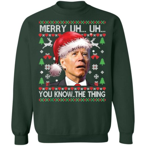 Merry Uh Uh you know the thing Christmas sweater $19.95 redirect11182021101109 8