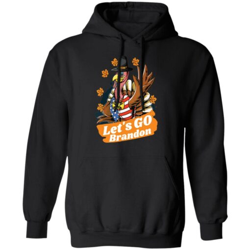 Turkey thanksgiving Let’s go brandon shirt $19.95