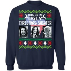 Nancy Pelosi Joe Biden Kamala Harris this is my Ugly Christmas sweater $19.95 redirect11182021231112 12