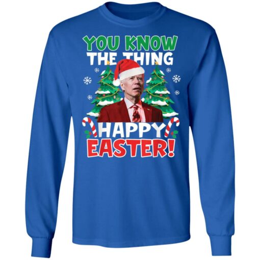 Joe Biden you know the thing happy easter Christmas sweater $19.95 redirect11182021231147 13
