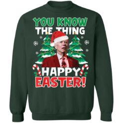 Joe Biden you know the thing happy easter Christmas sweater $19.95 redirect11182021231148 1