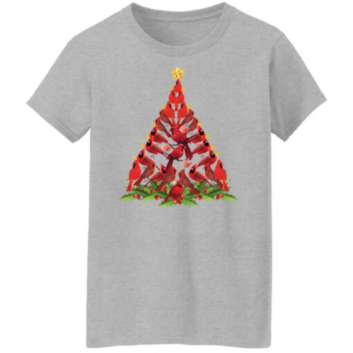 Cardinal bird Christmas Tree sweatshirt $19.95