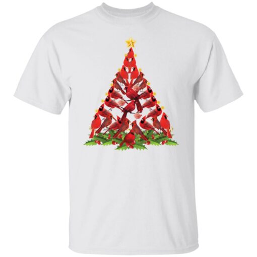 Cardinal bird Christmas Tree sweatshirt $19.95