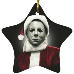 Santa Michael Myers Christmas Ornament $12.75