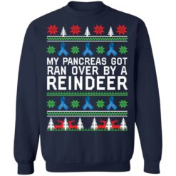 My pancreas got run over by a reindeer Christmas sweater $19.95