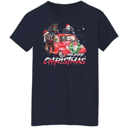 Scary Horror Characters car merry Christmas shirt $19.95 redirect11192021211124 9