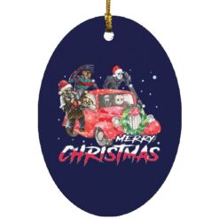 Scary Horror Characters car merry Christmas ornament $12.75