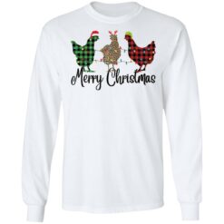 Plaid Rooster Merry Christmas sweatshirt $19.95