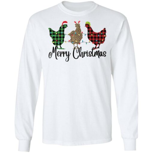 Plaid Rooster Merry Christmas sweatshirt $19.95 redirect11192021211154 1