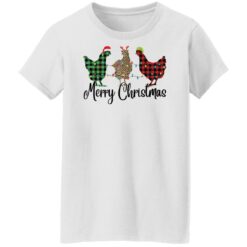 Plaid Rooster Merry Christmas sweatshirt $19.95