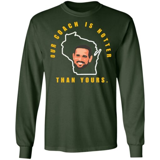 Aaron Rodgers our coach is hotter than yours shirt $19.95 redirect11202021201123 1