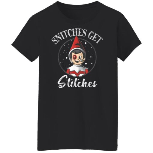 Snitches get stitches Elf shirt $19.95 redirect11212021041123 7