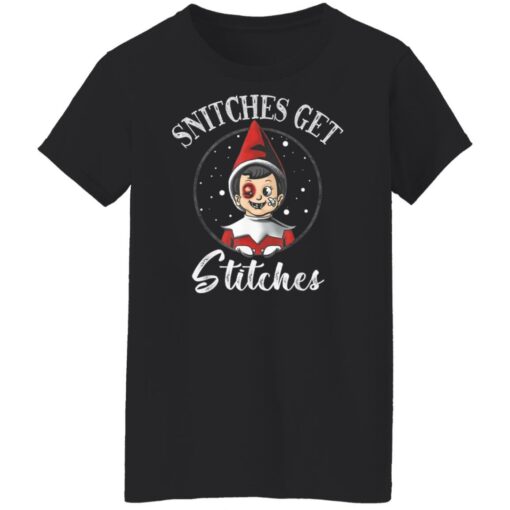 Snitches get stitches Elf shirt $19.95