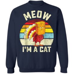 Thanksgiving Turkey Cat Meow I'm a cat shirt $19.95 redirect11212021221125 5