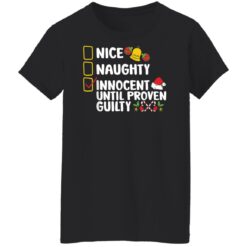 Nice naughty innocent until proven guilty shirt $19.95 redirect11212021221147 8