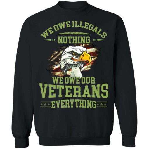 We owe illegals nothing we owe our veterans everything shirt $19.95 redirect11212021231101 4