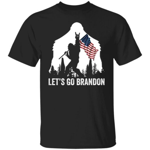 Bigfoot let’s go brandon shirt $19.95