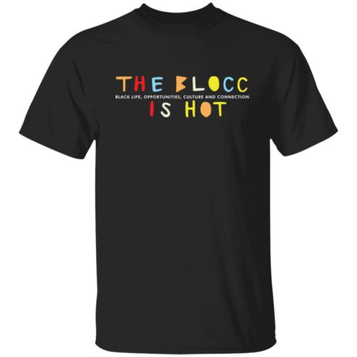 The blocc is hot sweatshirt $19.95