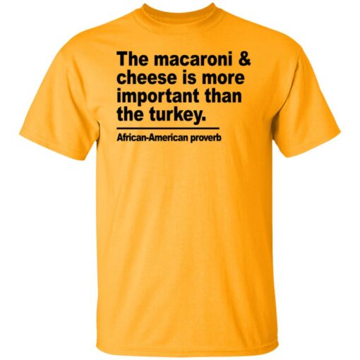 Donna Lynn The macaroni and cheese is more important shirt $19.95 redirect11222021221135 7