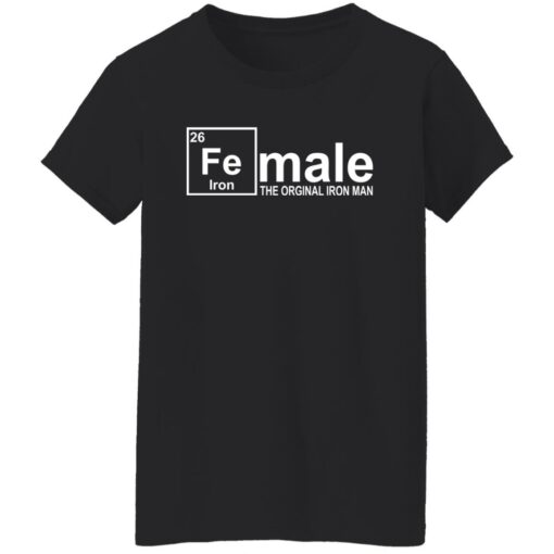 FE Iron female the orginal iron man shirt $19.95 redirect11232021011133 8
