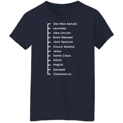 Obi Wan Kenobi Leonidas Abe Lincoln Jack Sparrow shirt $19.95 redirect11242021031129 9