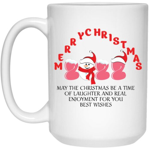 Merry christmas may the christmas be a time of laughter mug $16.95