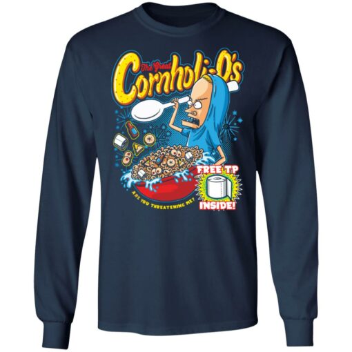 The great Cornholio Beavis free top inside toilet paper shirt $19.95 redirect11242021201132 1