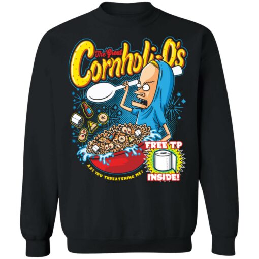 The great Cornholio Beavis free top inside toilet paper shirt $19.95 redirect11242021201132 4