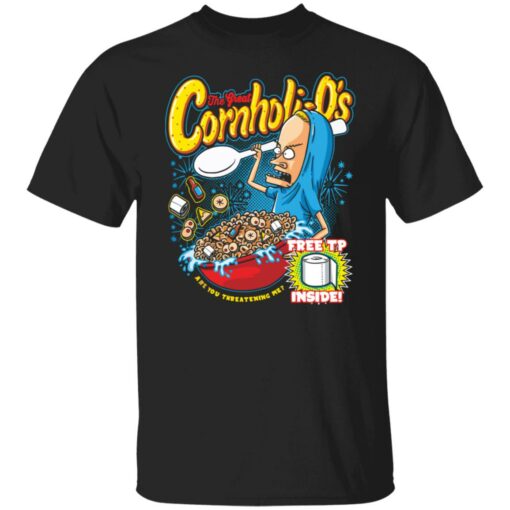 The great Cornholio Beavis free top inside toilet paper shirt $19.95 redirect11242021201132 6