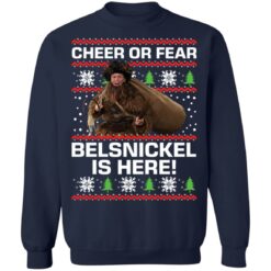 Cheer or fear Belsnickel is here Christmas sweater $19.95