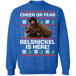 Cheer or fear Belsnickel is here Christmas sweater $19.95