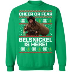 Cheer or fear Belsnickel is here Christmas sweater $19.95