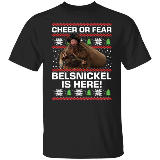 Cheer or fear Belsnickel is here Christmas sweater $19.95