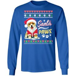 Corgi dog Santa paws Christmas sweater $19.95