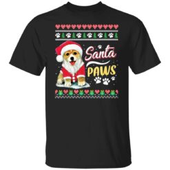 Corgi dog Santa paws Christmas sweater $19.95