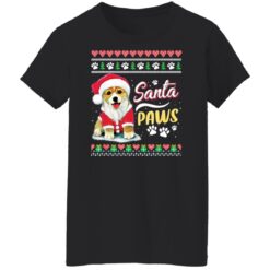 Corgi dog Santa paws Christmas sweater $19.95