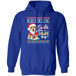 Corgi dog Santa paws Christmas sweater $19.95