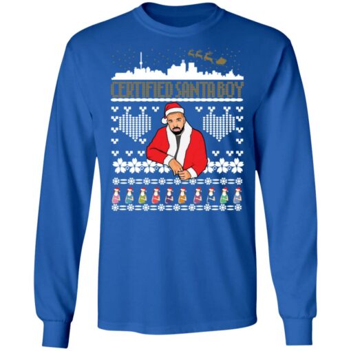 Drake certified Santa boy Christmas sweater $19.95