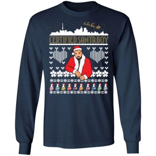 Drake certified Santa boy Christmas sweater $19.95