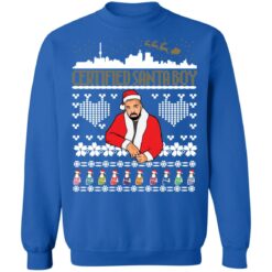 Drake certified Santa boy Christmas sweater $19.95